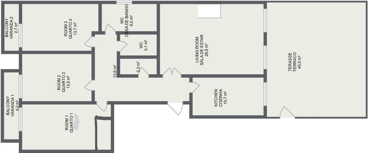 Apartamento Solvita Coimbra Eksteriør bilde